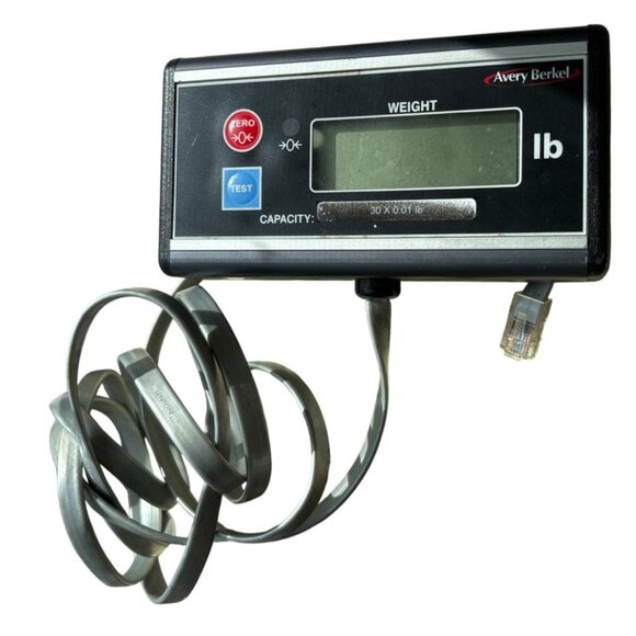 Avery Berkel Model 6708 Digital Scale 30x0.01 Lb Capacity Stainless Steel Works - Picture 8 of 10